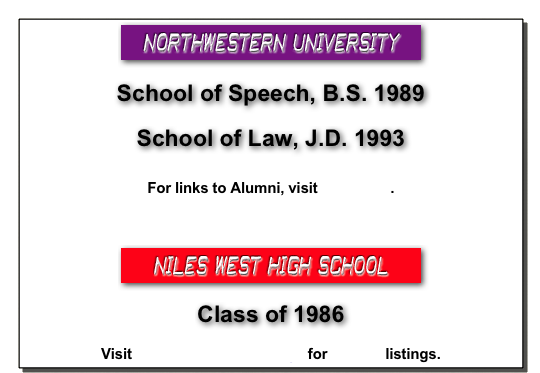 Class of 1986 Niles West's home page for Alumni listings.